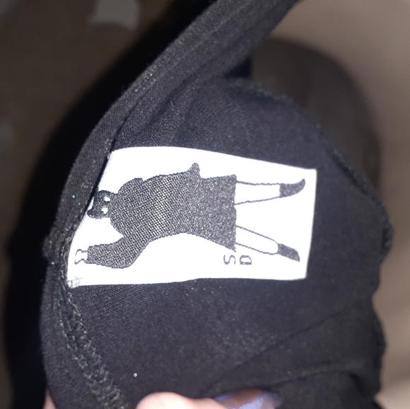 Punk Rave - Semi Sheer Open Shoulder Hoodie - Picture 10 of 10